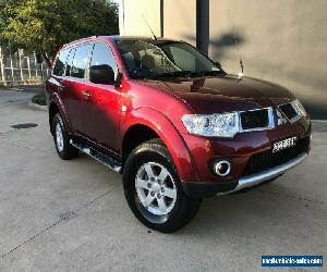 2011 Mitsubishi Challenger PB LS Wagon 5dr Man 5sp 4x4 2.5DT [MY11] Burgundy M